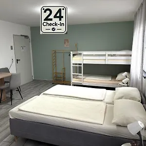 Prime Living Kueche Netflix Maison d'hôtes Nuremberg